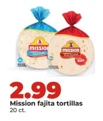 Mission Fajita Tortillas