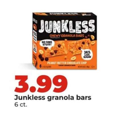Junkless Granola Bars