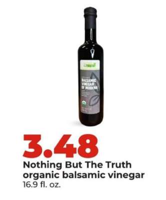Nothing But The Truth organic balsamic vinegar