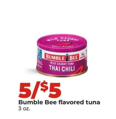 Bumble Bee flavored tuna