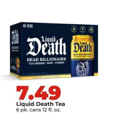 Liquid Death Tea