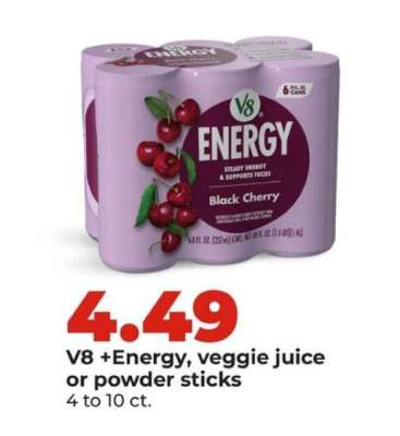 V8 +Energy