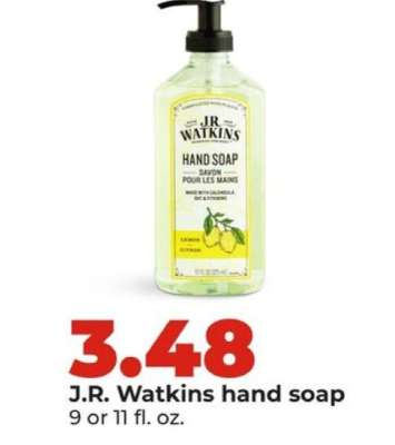 J. R. Watkins hand soap