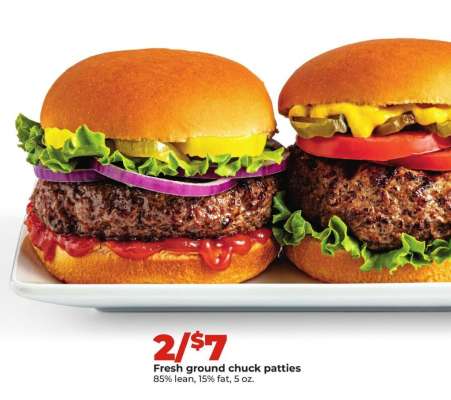 Fresh Ground Chuck Patties