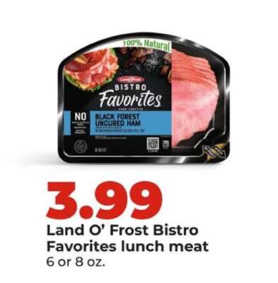 Land O'Frost Bistro Favorites Lunch Meat