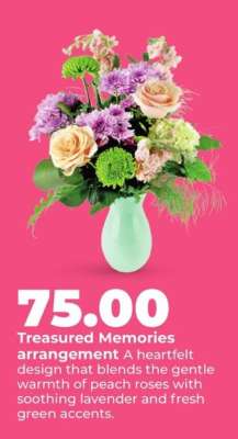 Treasured Memories arrangement