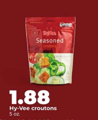 Hy-Vee croutons