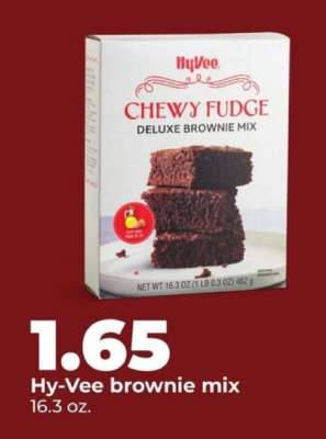 Hy-Vee brownie mix