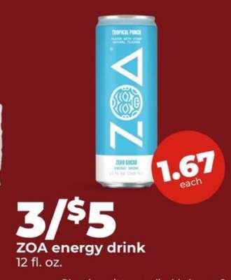 ZOA energy drink