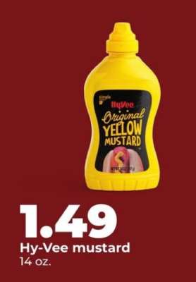 Hy-Vee mustard