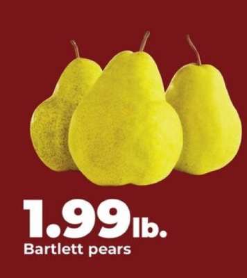 Bartlett Pears