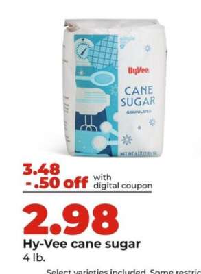 Hy-Vee Cane Sugar