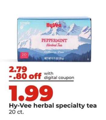Hy-Vee herbal specialty tea