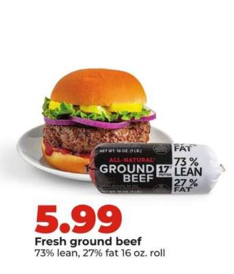 Fresh ground beef