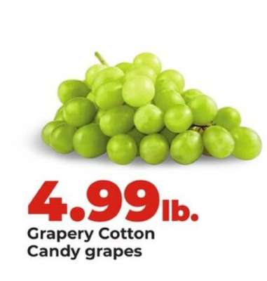 Grapery Cotton Candy grapes