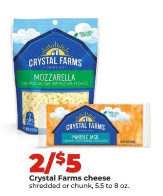 Crystal Farms cheese