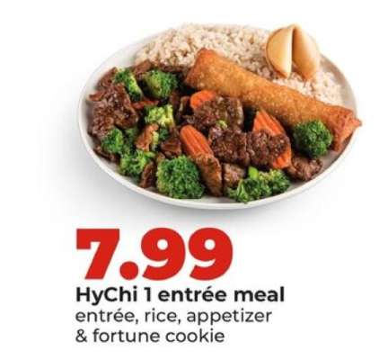 HyChi 1 entree meal