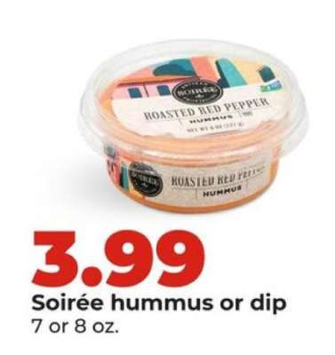 Soirée hummus or dip