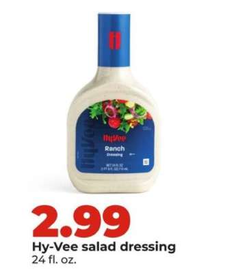 Hy-Vee salad dressing