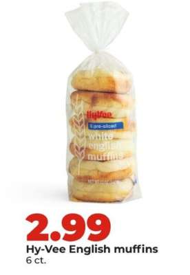 Hy-Vee English muffins