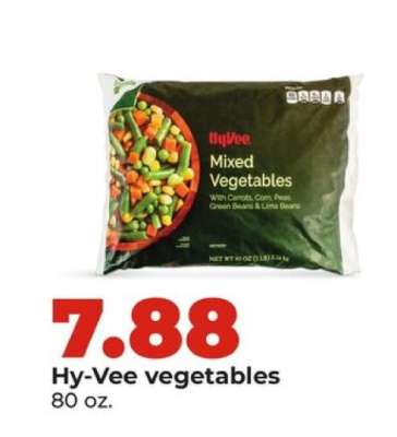 Hy-Vee vegetables