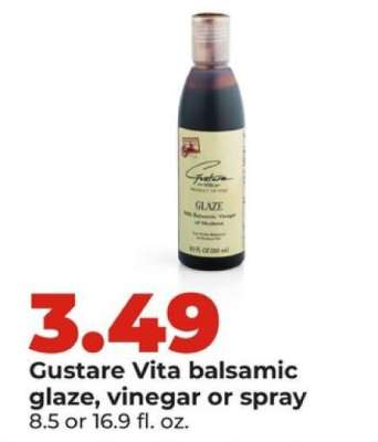 Gustare Vita balsamic glaze, vinegar or spray