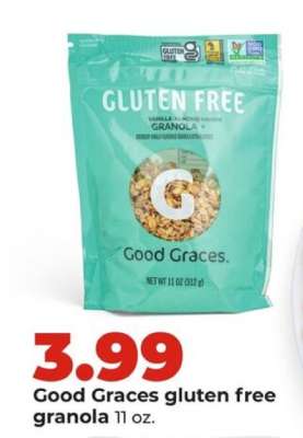 Good Graces gluten free granola