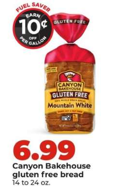 Canyon Bakehouse gluten free bread