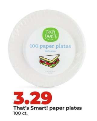 That's Smart! paper plates