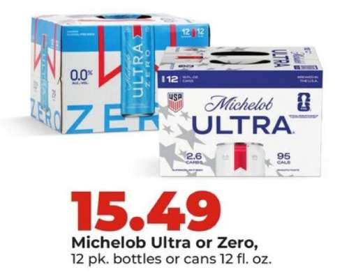 Michelob Ultra or Zero
