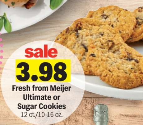Fresh from Meijer Ultimate or Sugar Cookies