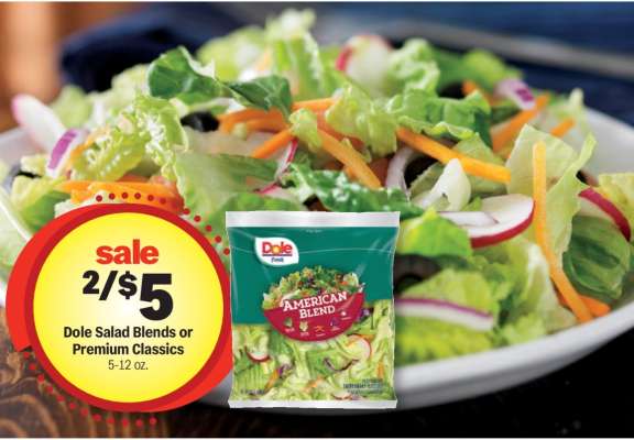 Dole Salad Blends or Premium Classics