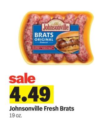 Johnsonville Fresh Brats