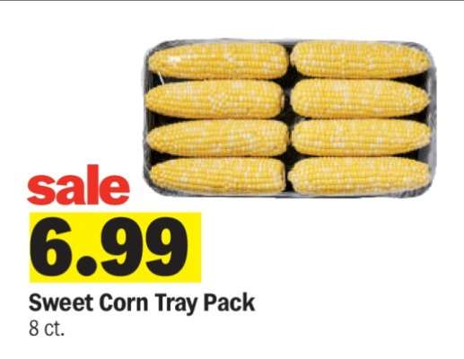 Sweet Corn Tray Pack