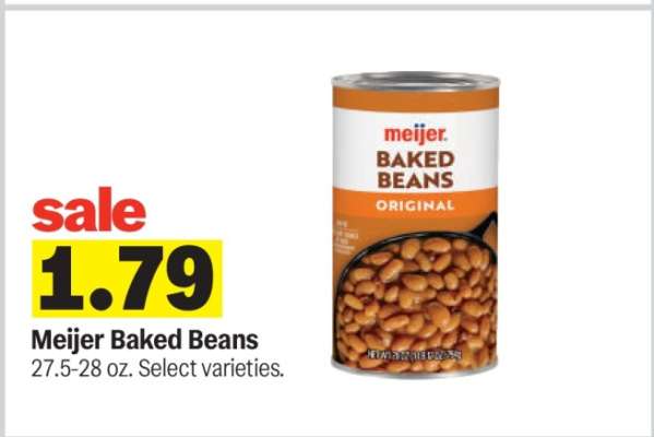 Meijer Baked Beans
