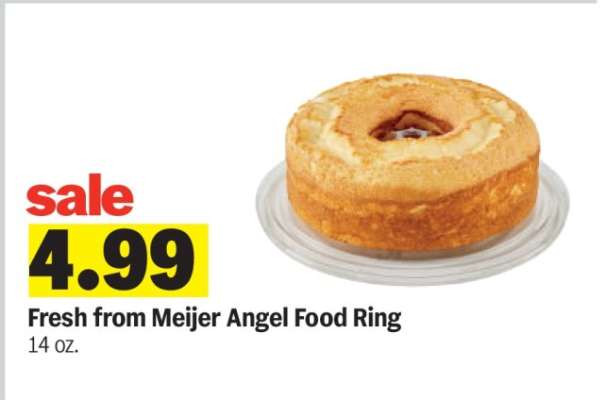 Fresh from Meijer Angel Food Ring