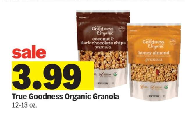 True Goodness Organic Granola