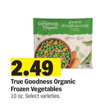 True Goodness Organic Frozen Vegetables