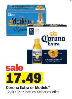 Corona Extra or Modelo