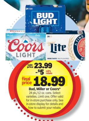 Bud, Miller or Coors