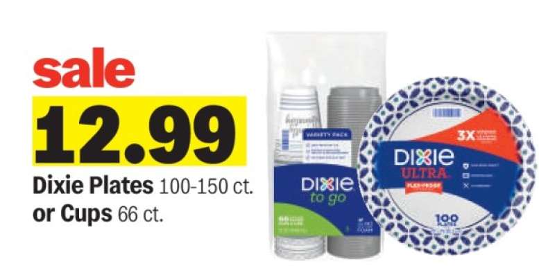 Dixie Plates or Cups*