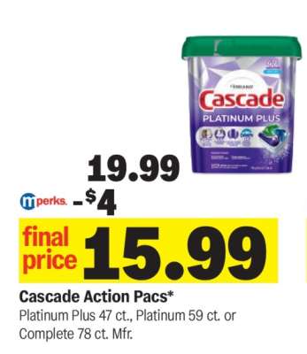 Cascade Action Pacs