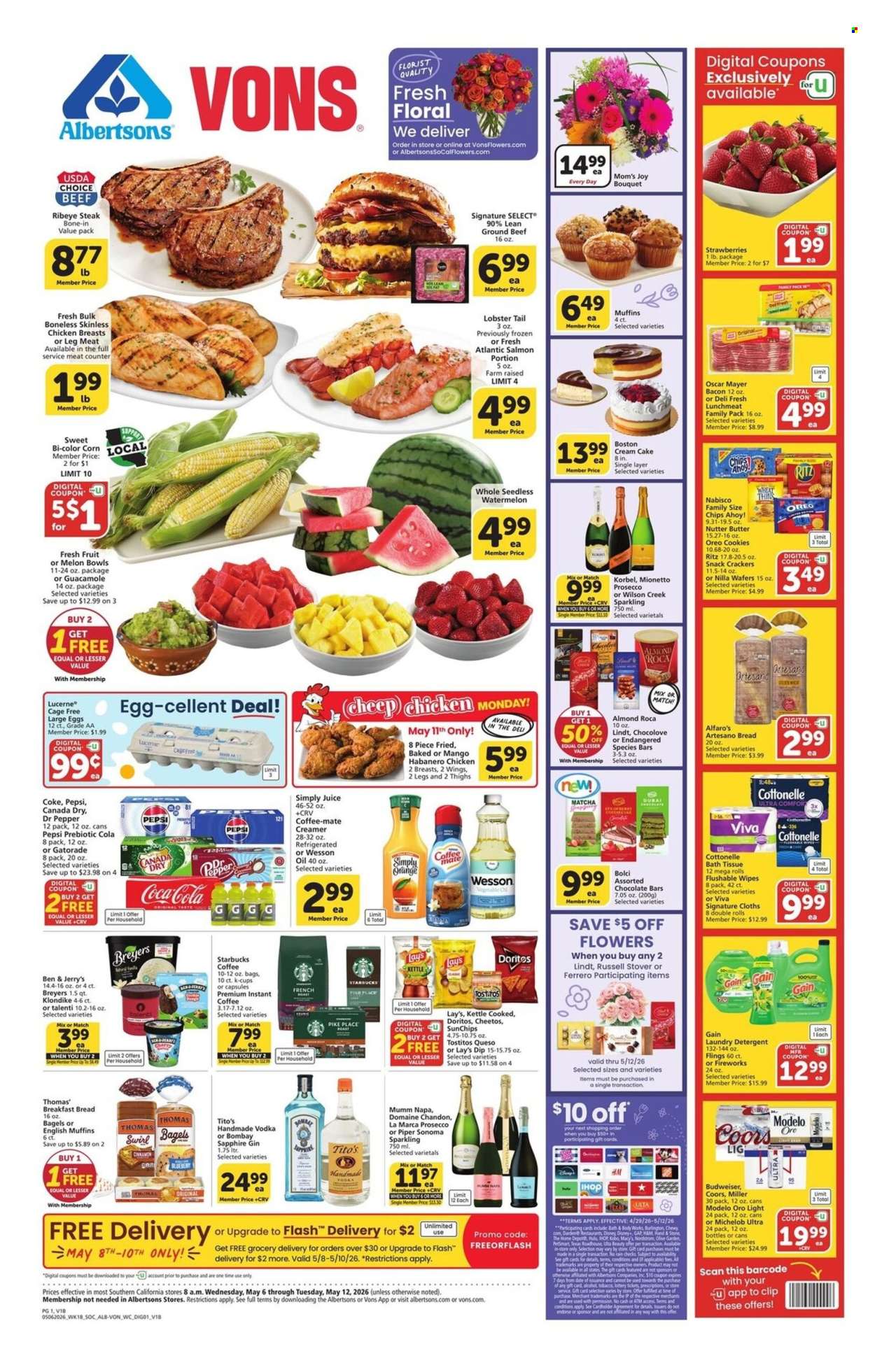 Albertsons ad - 05/06/2026 - 05/12/2026. Page 1