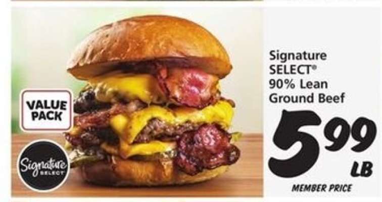 Signature SELECT 90% Lean Ground Beef