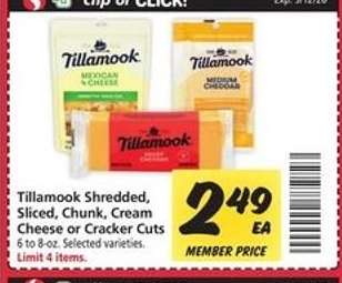 Tillamook Cheese