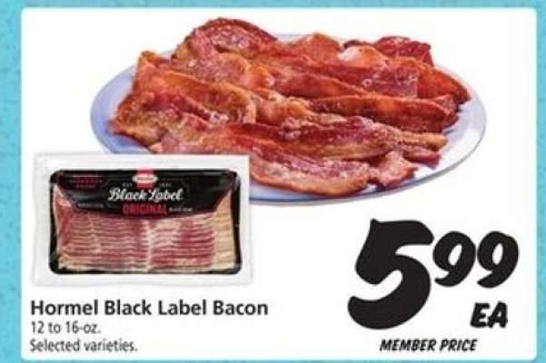 Hormel Black Label Bacon