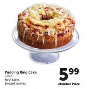 Pudding Ring Cake