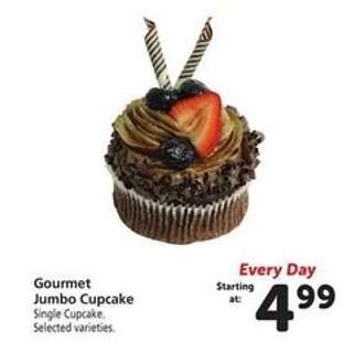Gourmet Jumbo Cupcake