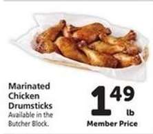 Marinated Chicken Drumsticks