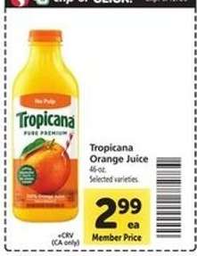 Tropicana Orange Juice